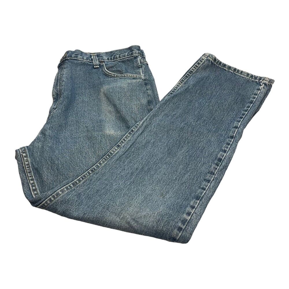 Wrangler Jeans Men’s Size 40x32 Blue Medium Wash Measure 37x32 - Picture 1 of 12